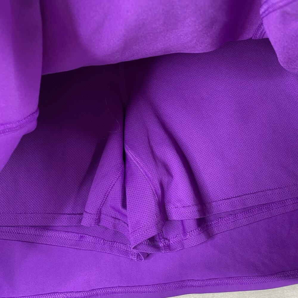 Adidas ClimaCool Womens XL Skort Purple Pull-On Stretch Skirt Short Golf Tennis - Picture 2 of 10